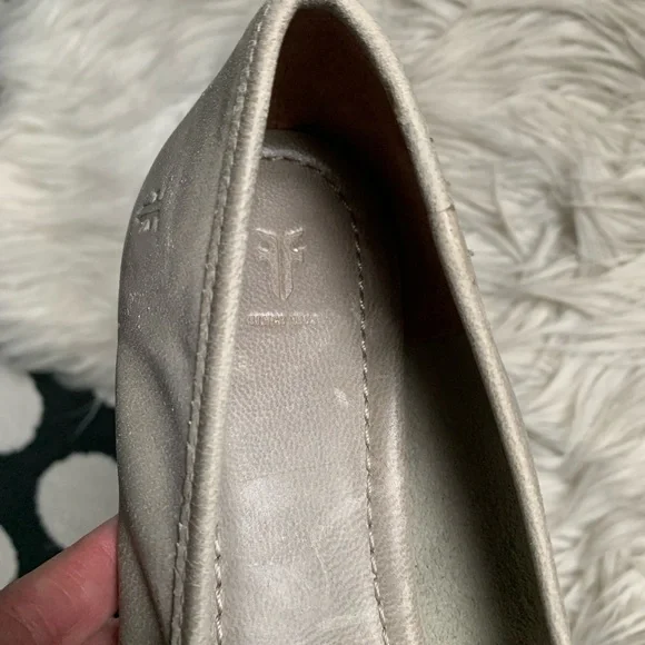 Frye Regina Pointed Toe Leather Flats Size 8 Women’s - Picture 13 of 13